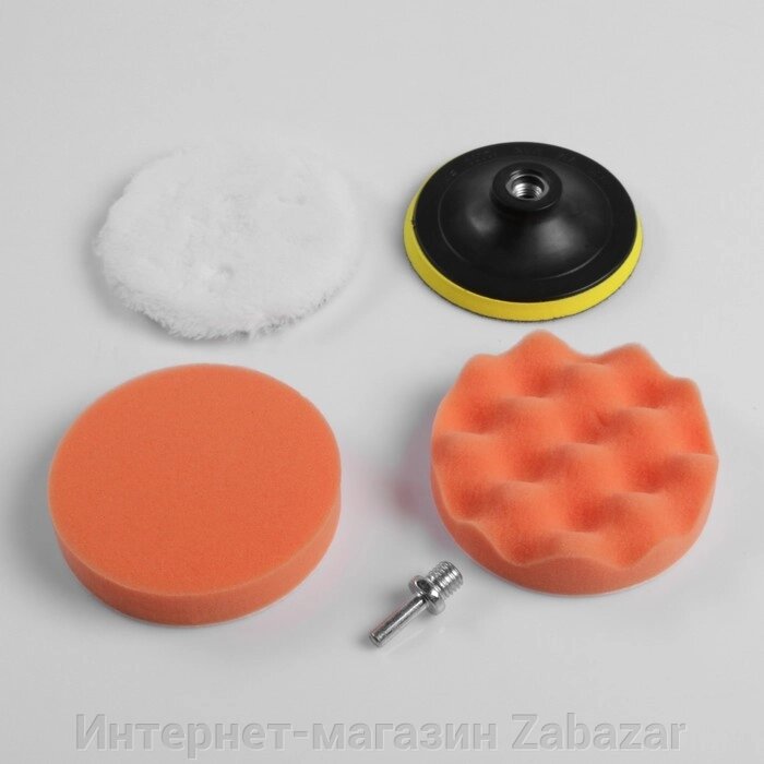 Круг для полировки TORSO, 125 мм, набор 5 предметов от компании Интернет-магазин Zabazar - фото 1
