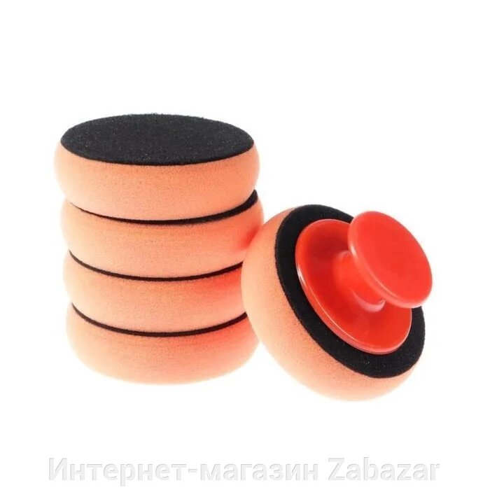 Круг с адаптером TORSO, для ручной полировки, 100 мм, набор 5 шт от компании Интернет-магазин Zabazar - фото 1