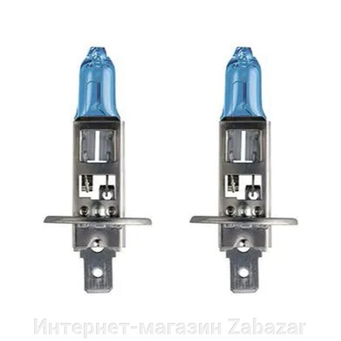 Лампа автомобильная Narva Range Power White RPW H1, 12 В, 55 Вт,  48641, набор 2 шт от компании Интернет-магазин Zabazar - фото 1