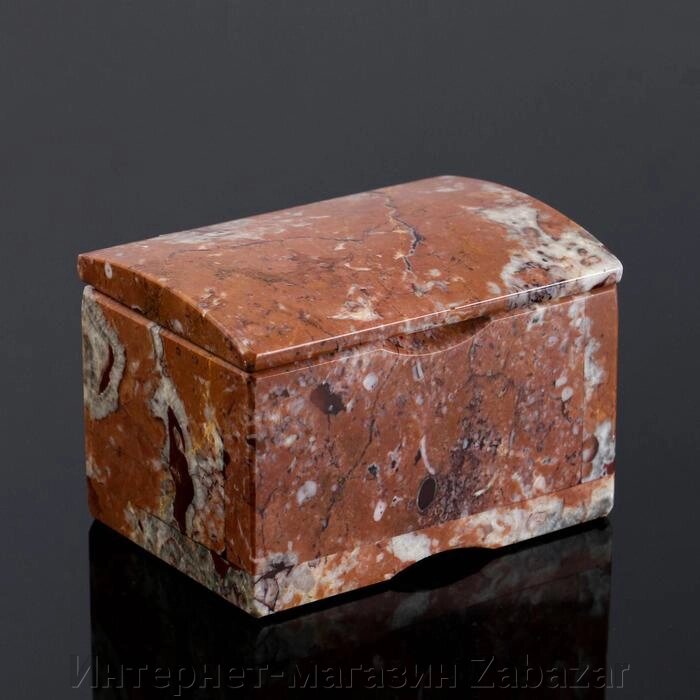 Ларец "Сундучок", 10х7х6,5 см, натуральный камень, креноид от компании Интернет-магазин Zabazar - фото 1