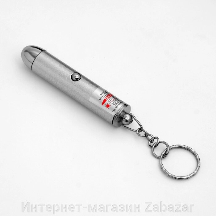 Лазерная указка "Мастер К", 3 LR44, 1.5 х 1.5 х 6.5 от компании Интернет-магазин Zabazar - фото 1