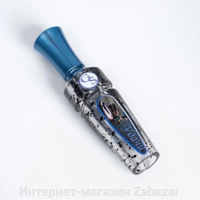 Манок ЗС Sergant, на утку, однолепестковый, синий от компании Интернет-магазин Zabazar - фото 1