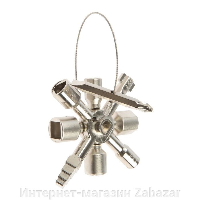 Многофункциональный ключ DEKO MW01, для электрошкафов, 10 в 1 от компании Интернет-магазин Zabazar - фото 1