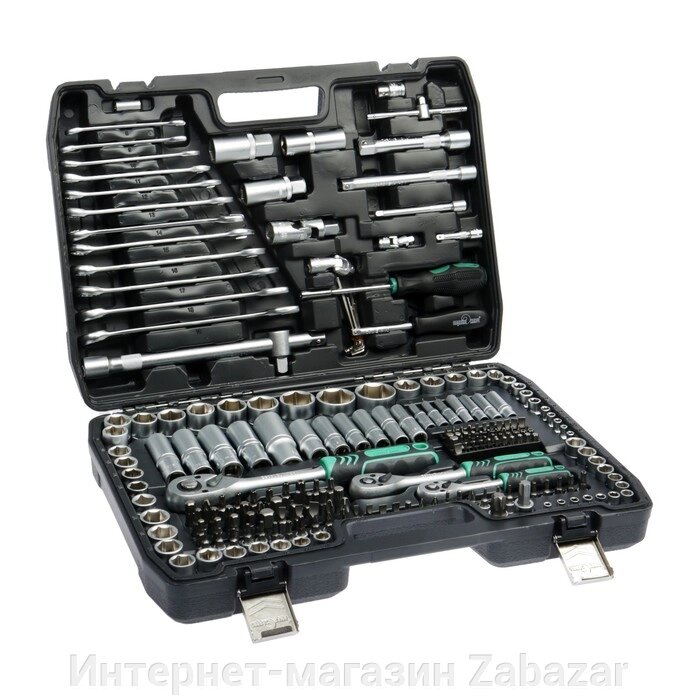 Набор автомобильного инструмента "СЕРВИС КЛЮЧ" 71216, 216 предметов от компании Интернет-магазин Zabazar - фото 1