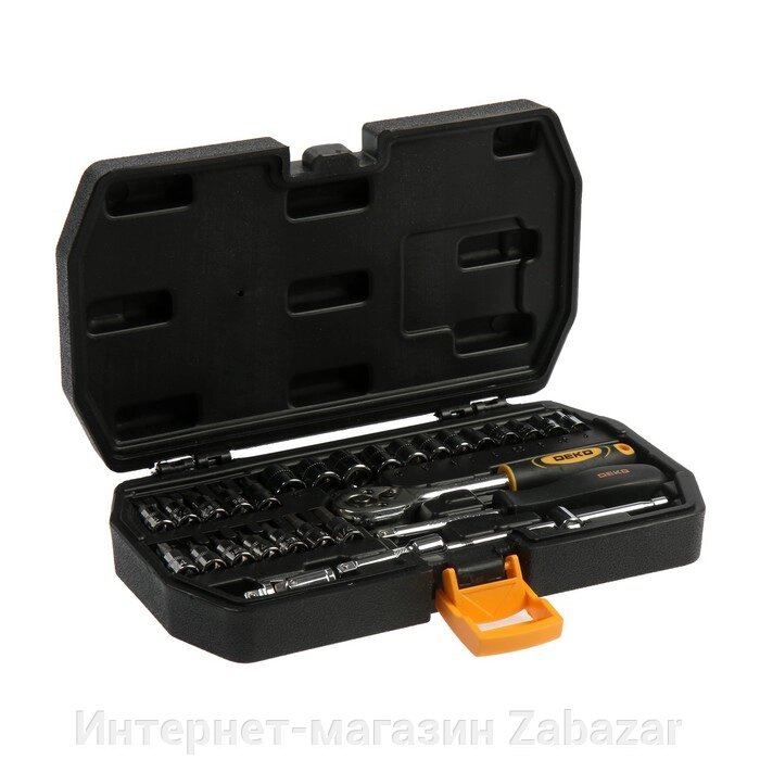 Набор инструмента DEKO TZ29, трещотки с торцевыми головками и битами, 29 предметов от компании Интернет-магазин Zabazar - фото 1