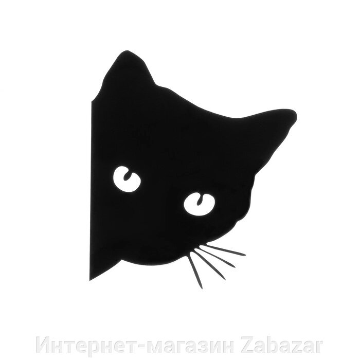 Наклейка на авто "Кошка", 1214 см от компании Интернет-магазин Zabazar - фото 1