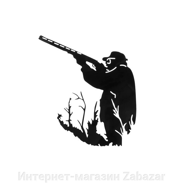 Наклейка на авто "Охотник", 1515 см от компании Интернет-магазин Zabazar - фото 1