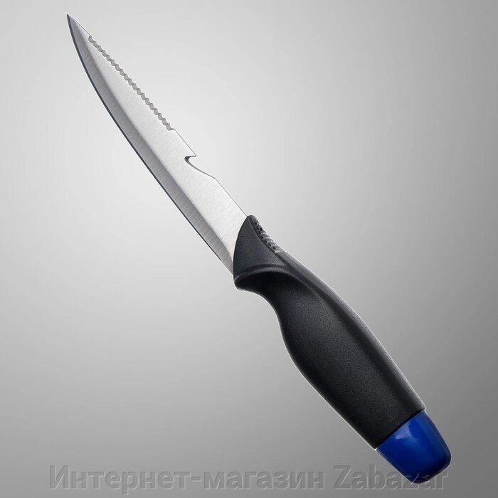 Нож разделочный "Следопыт" нетонущий, с чехлом, 13,5 см от компании Интернет-магазин Zabazar - фото 1