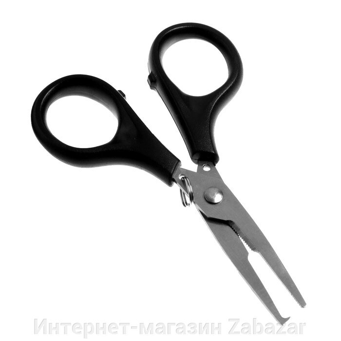 Ножницы для плетёнки с разжимом для заводных колец Lucky John 03 от компании Интернет-магазин Zabazar - фото 1