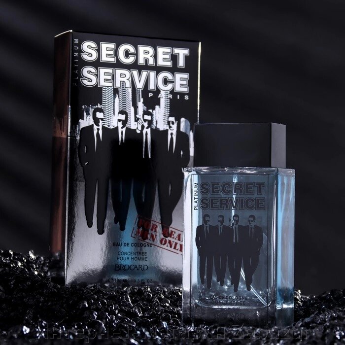 Одеколон мужской Secret Service Platinum, 100 мл от компании Интернет-магазин Zabazar - фото 1