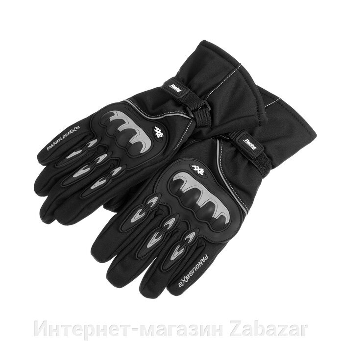 Перчатки мотоциклетные, зимние, размер L, серый от компании Интернет-магазин Zabazar - фото 1
