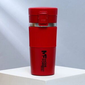 Термостакан с кнопкой MODE FORREST, 380 мл, цвет красный, сохраняет тепло 6-8 ч в Минске от компании Интернет-магазин Zabazar