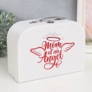 Шкатулка картон сундучок "Мама ангела" 25х10х18,5 см в Минске от компании Интернет-магазин Zabazar