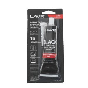 Герметик-прокладка BLACK LAVR RTV, чёрный, высокотемпературный, силиконовый, 85 г, Ln1738 в Минске от компании Интернет-магазин Zabazar