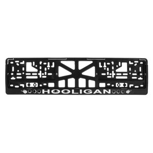 Рамка для автомобильного номера "HOOLIGAN" в Минске от компании Интернет-магазин Zabazar