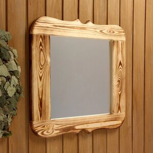 Зеркало резное, обожжённое, 5050 см в Минске от компании Интернет-магазин Zabazar