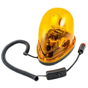Маяк сигнальный TOPAUTO с магнитом, лампа 12 В, 10 Вт, форма капля с выключателем в Минске от компании Интернет-магазин Zabazar