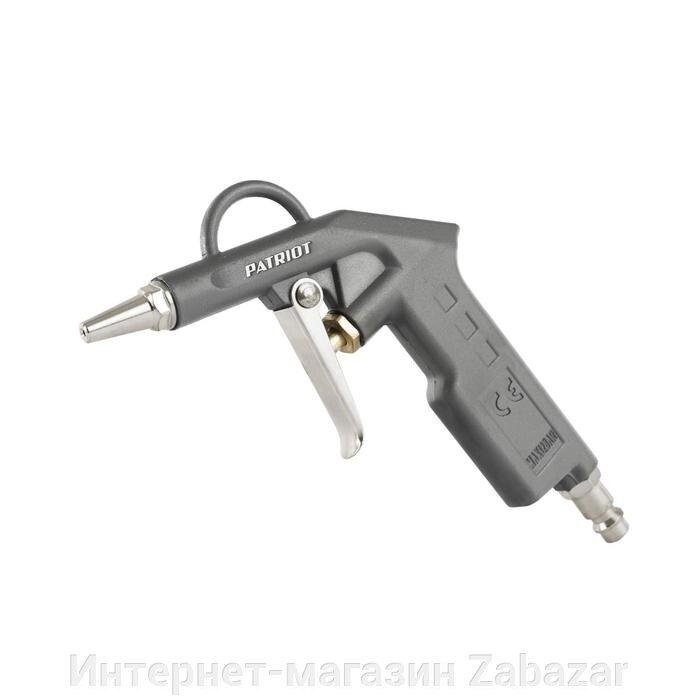 Пистолет продувочный PATRIOT GH 60A, 400 л/мин, короткое сопло 20 мм, рапид (EURO) от компании Интернет-магазин Zabazar - фото 1