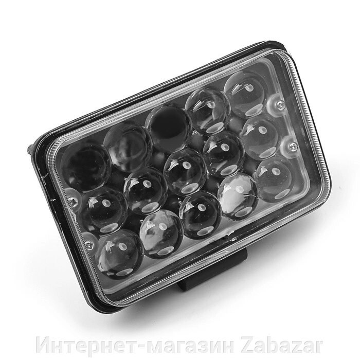 Противотуманная фара, 12 В, 15 LED, IP67, 6000 К, направленный свет от компании Интернет-магазин Zabazar - фото 1