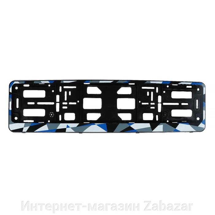 Рамка для автомобильного номера, книжка, синяя, "Авангард" от компании Интернет-магазин Zabazar - фото 1