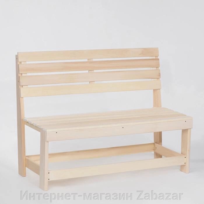Скамейка из наличника, 1205090см, из липы, "Добропаровъ" от компании Интернет-магазин Zabazar - фото 1