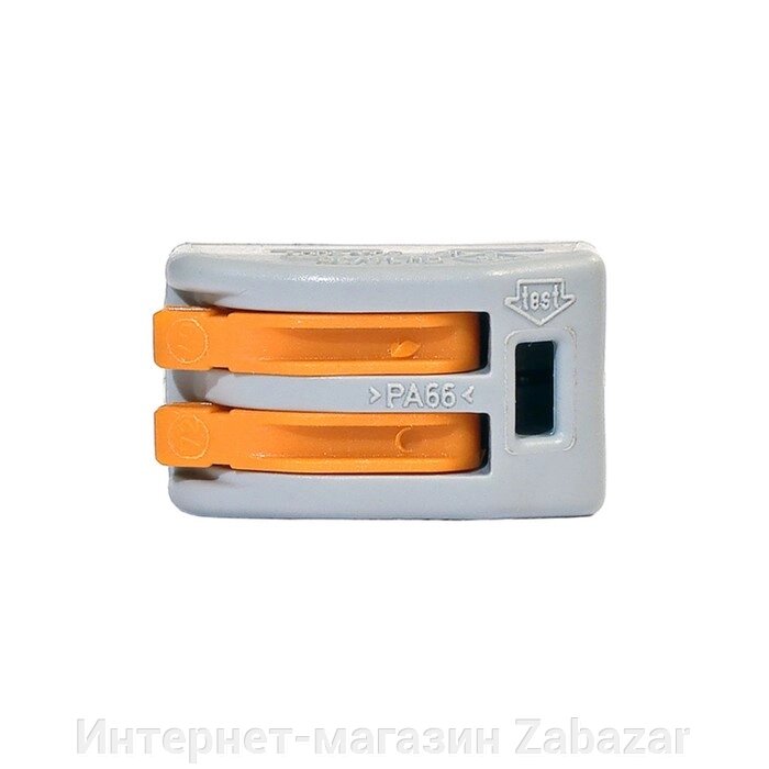 Соединительная клемма DORI 2-х проводная (222-412) (набор 50шт) от компании Интернет-магазин Zabazar - фото 1