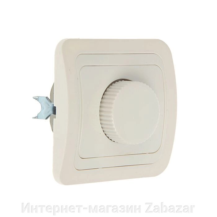 Светорегулятор Smartbuy "Марс", 2.5 А, 550 Вт, скрытой установки, поворот., белый от компании Интернет-магазин Zabazar - фото 1