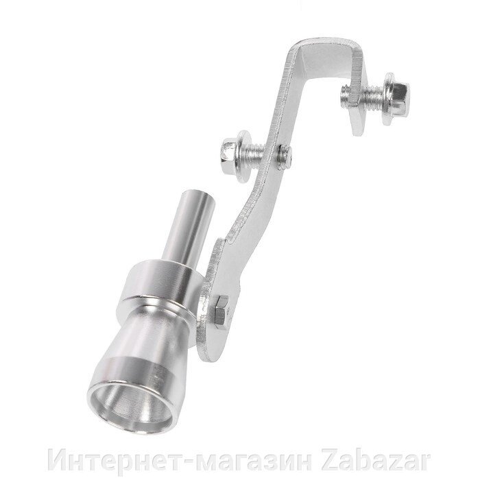 Свисток в глушитель, размер S, под диаметр трубы 32-43 мм, хром от компании Интернет-магазин Zabazar - фото 1
