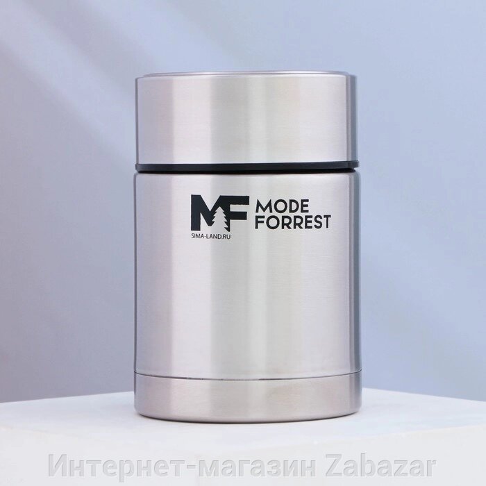 Термос для еды Mode Forrest, 450 мл, металл, сохраняет тепло 6 ч от компании Интернет-магазин Zabazar - фото 1