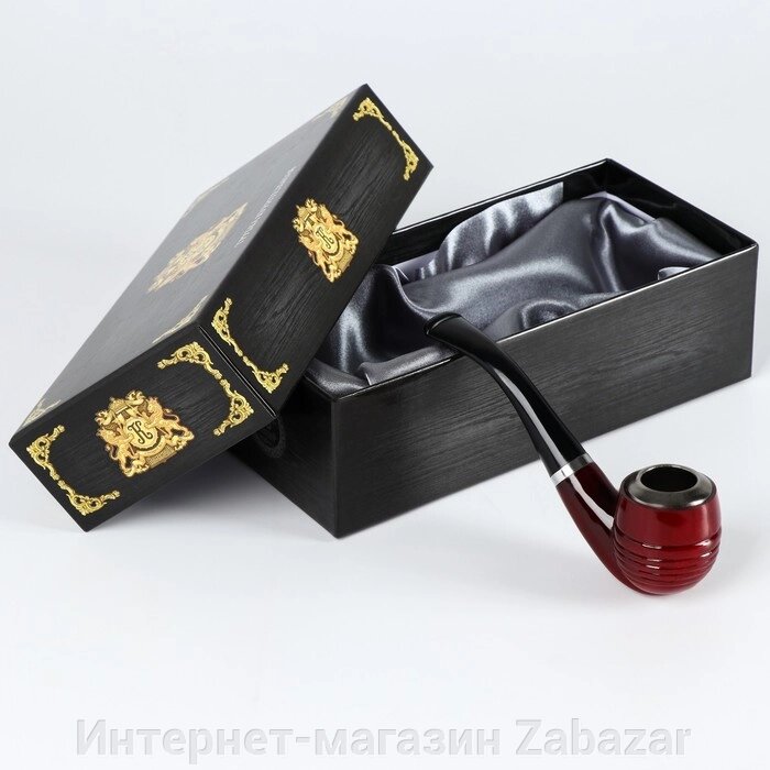 Трубка курительная "Командор", классическая, 12 х 3.5 см от компании Интернет-магазин Zabazar - фото 1