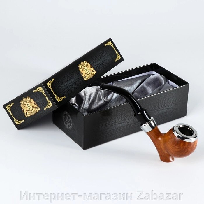Трубка курительная "Командор", классическая, 15 х 6 х 4.5 см от компании Интернет-магазин Zabazar - фото 1