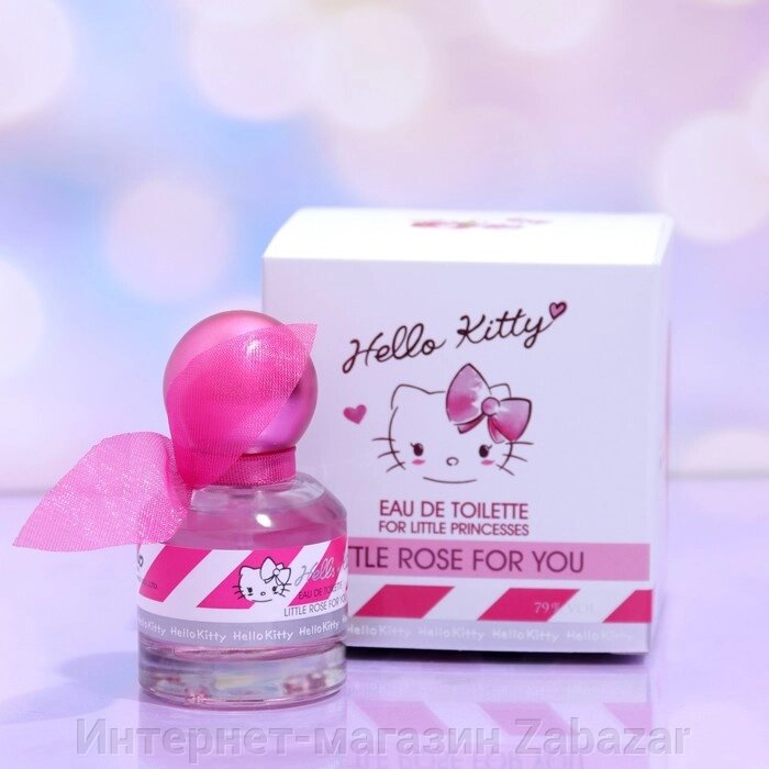 Туалетная вода Hello Kitty Little Rose For You, 30 мл. от компании Интернет-магазин Zabazar - фото 1