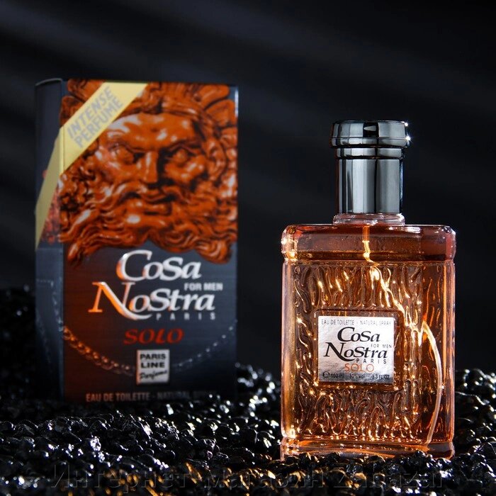 Туалетная вода мужская Cosa Nostra Solo Intense Perfume, 100 мл от компании Интернет-магазин Zabazar - фото 1