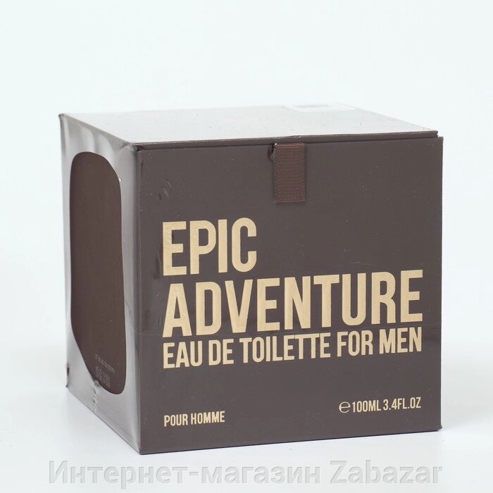 Туалетная вода мужская EPIC ADVENTURE MAN, 100 мл от компании Интернет-магазин Zabazar - фото 1