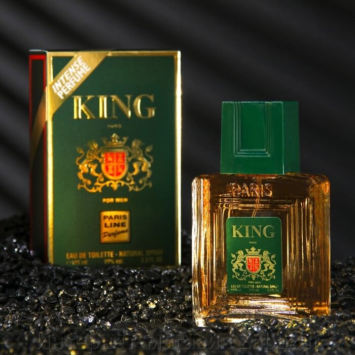 Туалетная вода мужская King Intense Perfume, 100 мл от компании Интернет-магазин Zabazar - фото 1