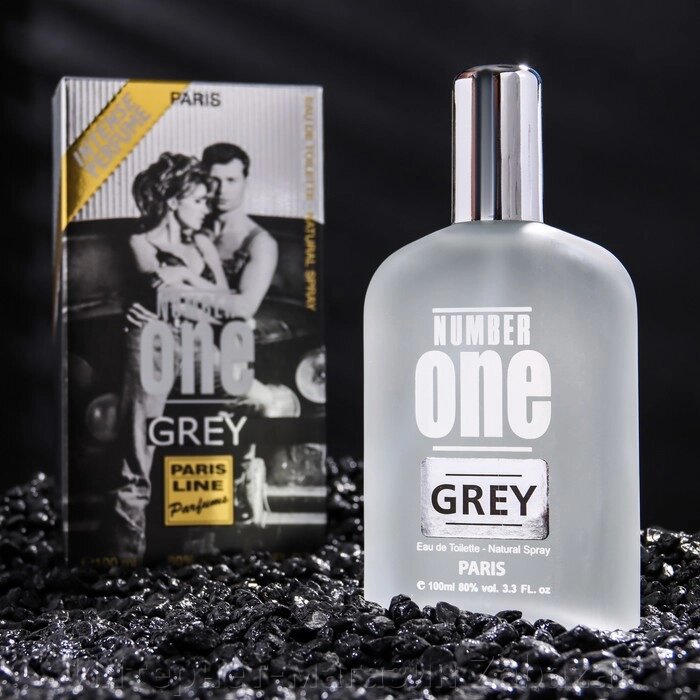 Туалетная вода мужская Number One Grey Intense Perfume, 100 мл от компании Интернет-магазин Zabazar - фото 1