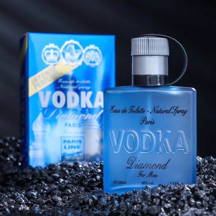 Туалетная вода мужская Vodka Diamond Intense PerfumeD, 100 мл от компании Интернет-магазин Zabazar - фото 1