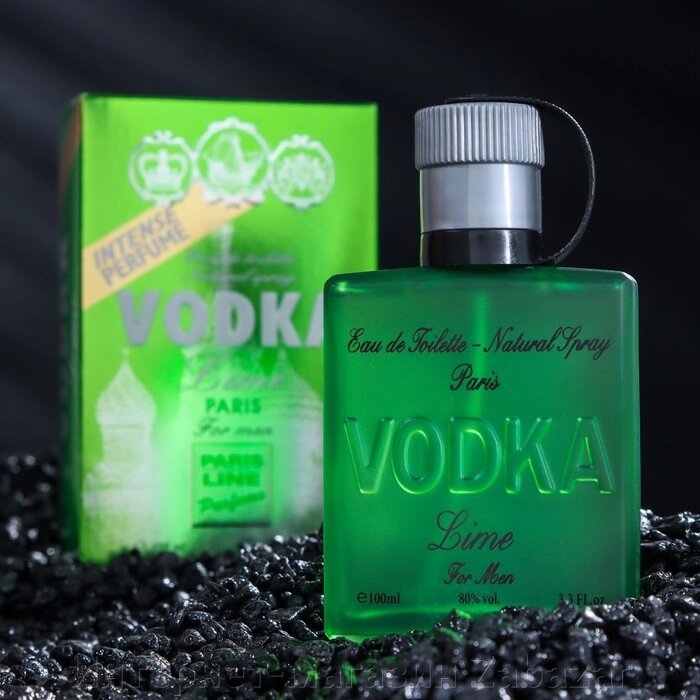 Туалетная вода мужская Vodka Lime Intense PerfumeD, 100 мл от компании Интернет-магазин Zabazar - фото 1
