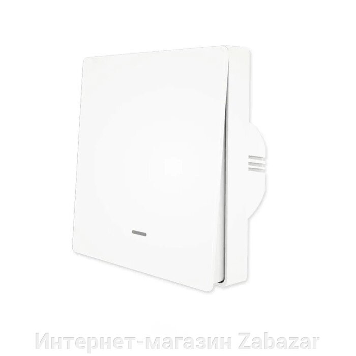 Умный выключатель MOES Gang Smart Switch ZS-B-EU1, Zigbee, 1 кнопка, таймер, расписание от компании Интернет-магазин Zabazar - фото 1