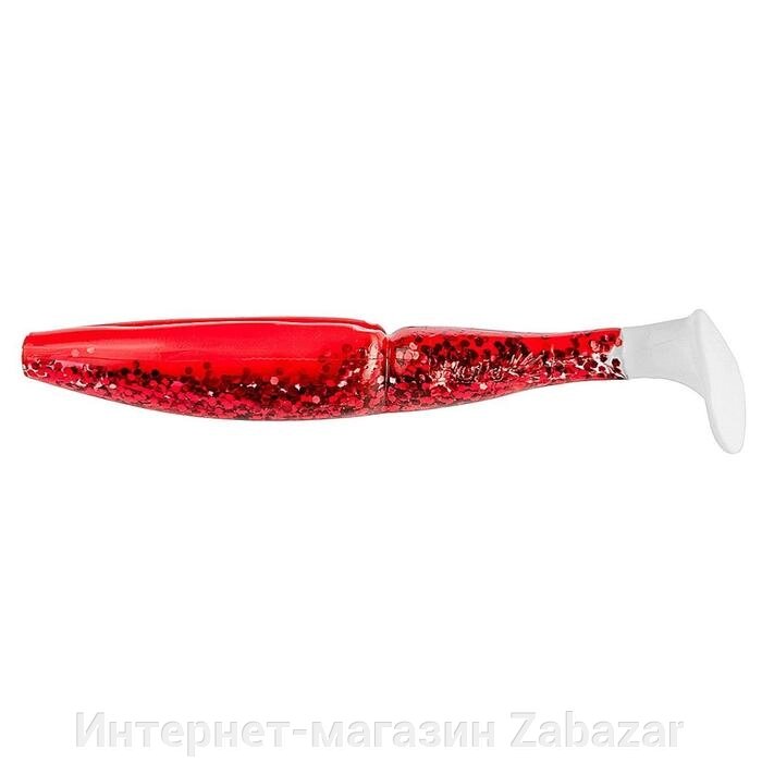 Виброхвост Helios Guru Red Sparkles WT, 7.6 см, 9 шт. (HS-29-034) от компании Интернет-магазин Zabazar - фото 1
