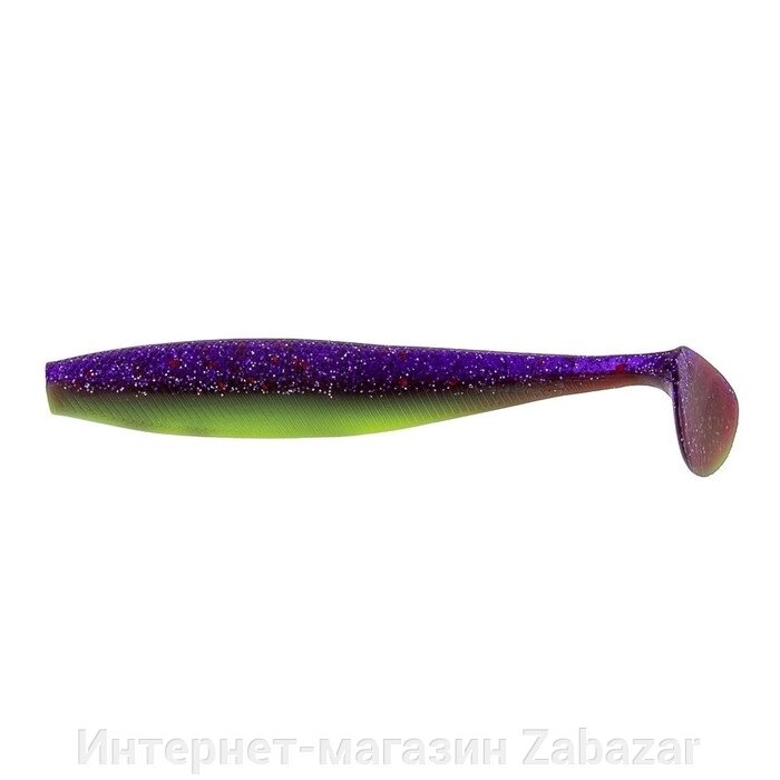 Виброхвост Helios Trofey Fio & Lime, 14 см, 4 шт. (HS-25-014) от компании Интернет-магазин Zabazar - фото 1