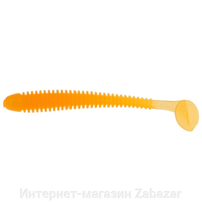 Виброхвост Leech "Пиявка", 8.7 см, 6 шт., цвет №004 от компании Интернет-магазин Zabazar - фото 1