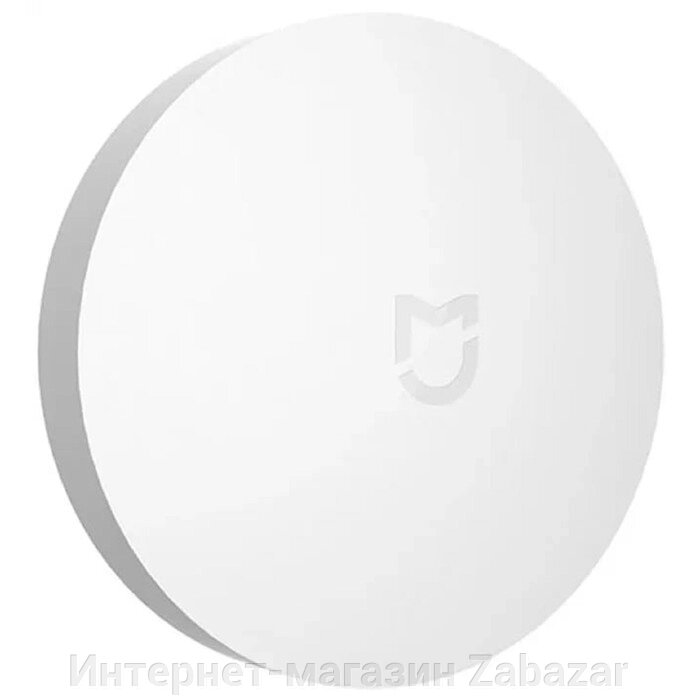 Выключатель-кнопка Xiaomi Mi Wireless Switch (YTC4040GL), Wi-Fi, Bluetooth, CR2032, белый от компании Интернет-магазин Zabazar - фото 1