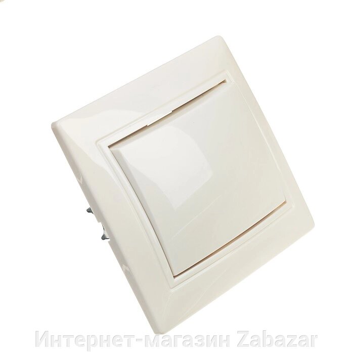 Выключатель Smartbuy "Венера", 10 А, 1 клавиша, скрытый, белый от компании Интернет-магазин Zabazar - фото 1