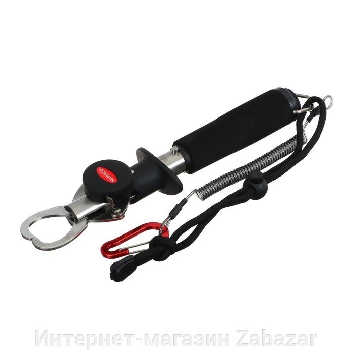 Захват (LipGrip) Namazu челюстной с весами и рулеткой, длина 245 мм, металл от компании Интернет-магазин Zabazar - фото 1