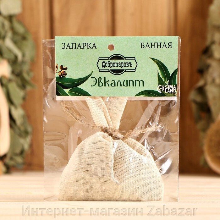 Запарка для бани натуральная "Эвкалипт" 30 гр от компании Интернет-магазин Zabazar - фото 1