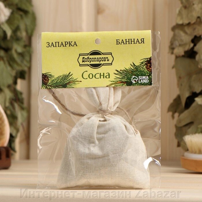 Запарка для бани натуральная "Сосна" 30 гр от компании Интернет-магазин Zabazar - фото 1