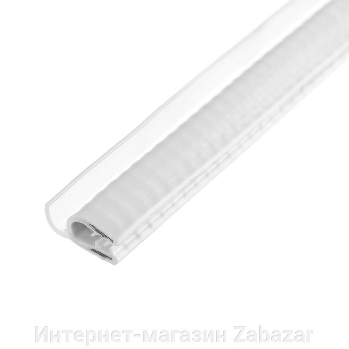 Защитная накладка на контур двери, металлический сердечник, 5 м, белый от компании Интернет-магазин Zabazar - фото 1