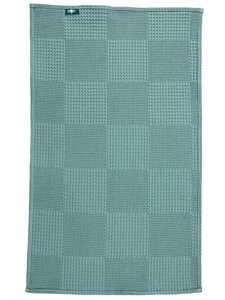Кухонное полотенце вафельное RUSDECOR размер 40x63 см зеленый