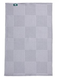 Кухонное полотенце вафельное RUSDECOR размер 40x63 см серебряный